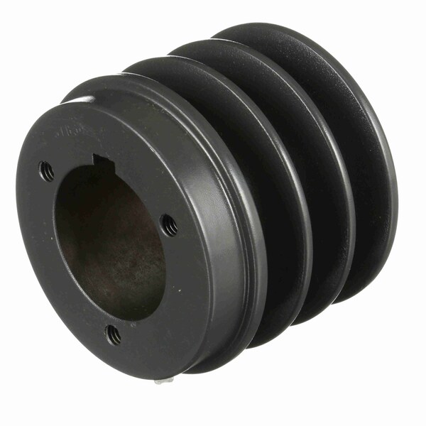 3 Groove Cast Iron Bushed Bore Multiple Sheave, 3TB34